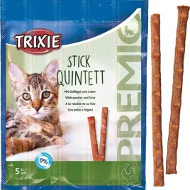 przysmak-dla-kota-drob-i-watrobka-stick-quintett-trixie-premio-25g