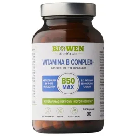 biowen-witamina-b-complex-90-kaps-kompleks-b1-b2-b3-b5-b6-b12-odpornosc