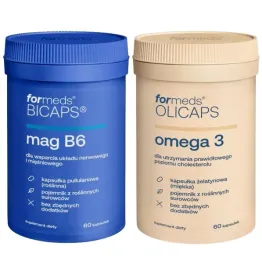 formeds-zestaw-bicaps-mag-b6-olicaps-omega-3-magnez-omega-3-serce-mozg