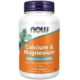 now-foods-calcium-and-magnesium-100-tab-wapn-magnez-kosci-stawy-uklad-nerwowy