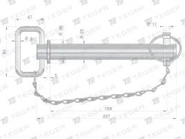 sworzen-zaczepu-z-zawleczka-i-lancuchem-25x189x227-teger-t-szzl25189227