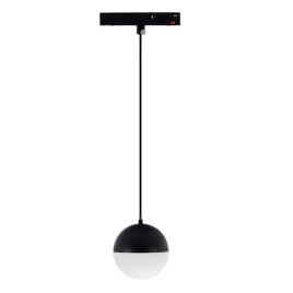 lampa-szynowa-kula-led-na-zwisie-czarna-10w-2700k-system-magnetyczny-48v