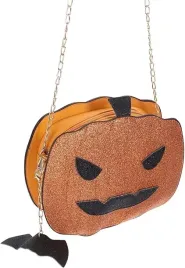 pomaranczowa-torebka-w-ksztalcie-dyni-na-lancuszku-brokatowa-halloween