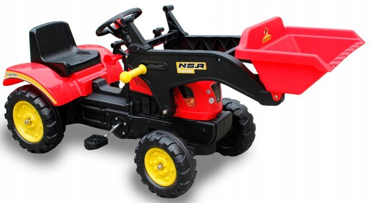 duzy-traktor-na-pedaly-z-przyczepa-i-lyzka-165cm-akcesoria-stan-nowy