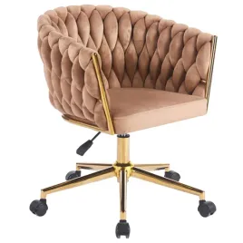 eleganckie-plecione-krzeslo-obrotowe-welur-zlota-podstawa-glamour-furnitex