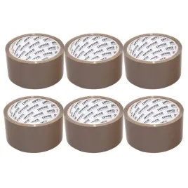 tasma-pakowa-office-products-48mm-50y-brazowa-6-sztuk