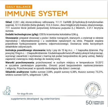 vet-expert-50-kapsulek-immune-system-marka-vetexpert