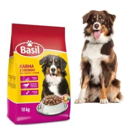 karma-sucha-dla-psa-basil-z-drobiem-10-kg