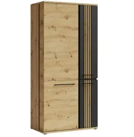 szafa-dwudrzwiowa-93-cm-artisan-czarny-mila-fd