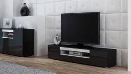 szafka-rtv-viva-180-czarny-czarny-polysk-bialy