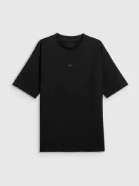 4f-t-shirt-damski-okragly-dekolt-f2744-czarny-s