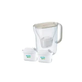 dzbanek-filtrujacy-brita-style-essential-24l-piaskowy-z-2-wkladami-maxtra