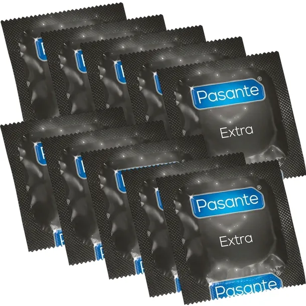 PASANTE EXTRA MOCNO LUBRYKOWANE PREZERWATYWY LATEXOWE 10SZT JAKOŚĆ