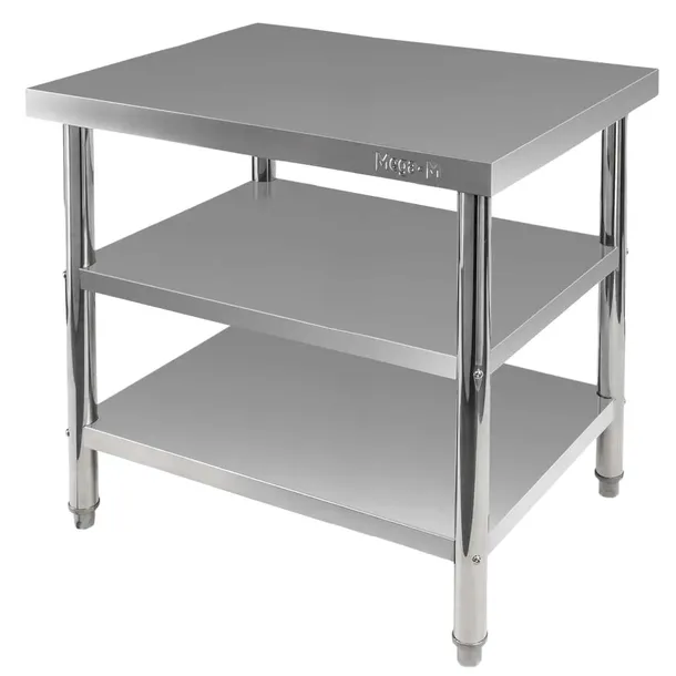 Stół Gastronomiczny Stal Nierdzewna 100x60cm Centralny Mega-M X-STANDARD