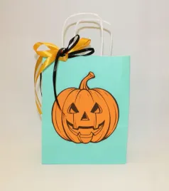 torba-na-slodycze-torebka-prezentowa-halloween-dynia-zielona-a4-duza