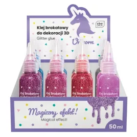 interdruk-unicorn-klej-brokatowy-do-dekoracji-3d-mix-neon-50ml-1-sztuka