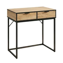 konsola-stolik-loftowy-elano-2-szuflady-80-cm-dab-craft-czarne-nogi