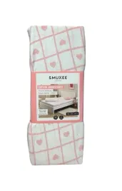 smukee-przescieradlo-bawelniane-rozowe-serduszka-160x200x25-cm