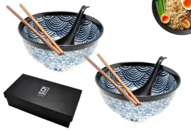 komplet-2-misek-z-lyzkami-i-paleczkami-udon-blue-wave-800-ml-box