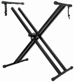 statyw-pod-keyboard-stojak-organy-klawisze-wzmocniony-podwojny-regulowany