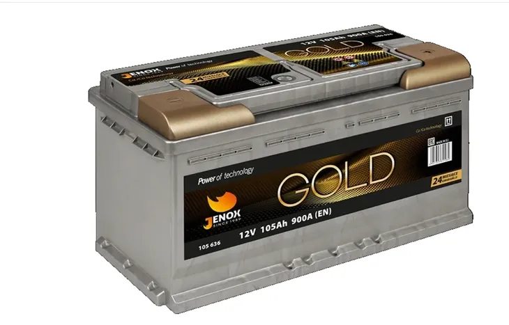 AKUMULATOR 12V JENOX GOLD 105AH 900A P+ GWARANCJA 3 LATA - RADOM
