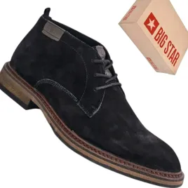 botki-meskie-zamszowe-big-star-oo174146-czarne-sznurowane-or-eleganckie-buty