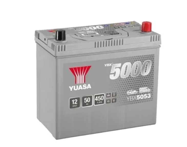 AKUMULATOR 12v YUASA YBX5053 50AH 450A P+ RADOM