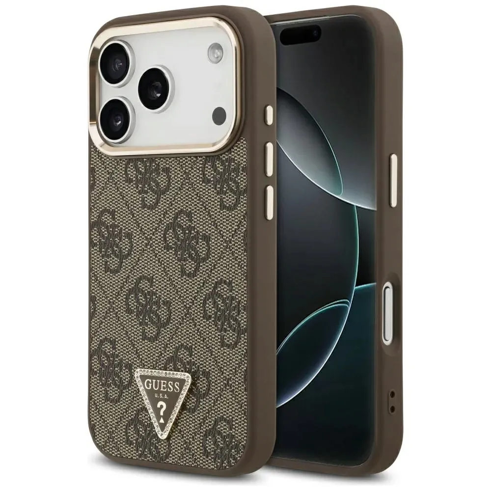 etui-guess-do-iphone-17-pro-brazowy-magsafe-stan-nowy