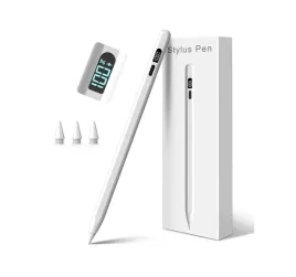 stylushome-rysik-do-ipad-2018-2025-led-palm-rejection-bialy-wyswietlacz