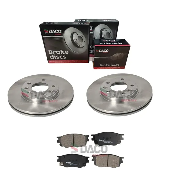 Tarcze + Klocki Zestaw Mazda 6 GG GY 1.8 2.0 2.0DI 2.3 DBD JAKOść!!