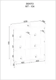 witryna-sento-wt104-kaszmir-stan-nowy