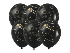 balony-lateksowe-ze-zlotym-nadrukiem-25-cm-6-szt