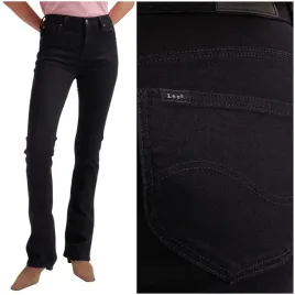 lee-breese-boot-czarne-wysokie-rozszerzane-damskie-spodnie-jeansowe-w29-l33