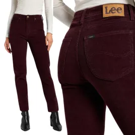 lee-carol-velvet-beet-wysokie-proste-damskie-spodnie-sztruksy-7-8-w32-l33