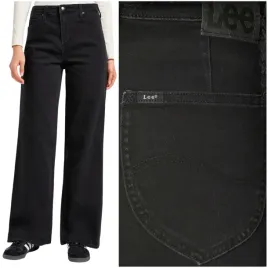 lee-stella-a-line-wysokie-szerokie-damskie-spodnie-jeansowe-palazzo-w30-l33