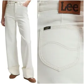 lee-stella-biale-wysokie-szerokie-damskie-spodnie-jeansowe-pallazo-w28-l35