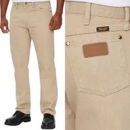 wrangler-13mwz-cowboy-cut-klasyczne-bezowe-proste-spodnie-jeansowe-w33-l34