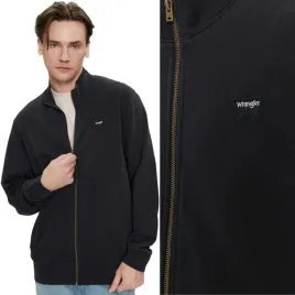 wrangler-funnel-neck-zip-black-rozpinana-bawelniana-bluza-male-logo-m