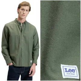 lee-workwear-button-down-oak-moss-luzna-zielona-koszula-bawelniana-meska-s