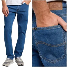 lee-brooklyn-straight-evening-proste-ciemne-spodnie-jeansowe-w38-l30