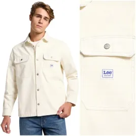 lee-workwear-overshirt-ecru-biala-jeansowa-kurtka-koszula-katana-m