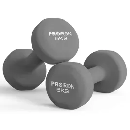 hantle-powlekane-gumowane-proiron-2x-5-kg-szare