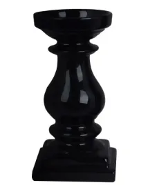 swiecznik-ceramiczny-kolumna-czarny-20cm