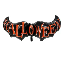 balon-foliowy-napis-halloween-nietoperz