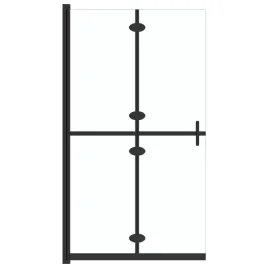 scianka-prysznicowa-skladana-120x190-cm-przezroczysta-czarna-szklo-hart