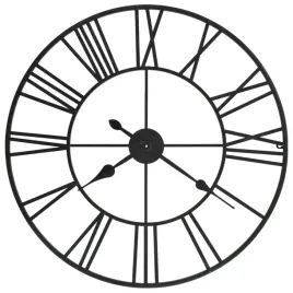 zegar-scienny-retro-czarny-80-cm-z-metalowa-rama-i-cyframi-rzymskimi