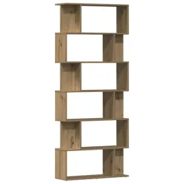 regal-na-ksiazki-80-x-24-x-192-cm-dab-artisan-6-poziomowy