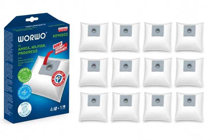 4x WORKI DO ODKURZACZA AMICA FEN TURBO VM 2066