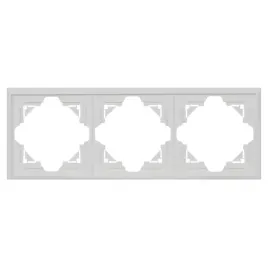 abex-ramka-potrojna-3x-do-serii-luna-kolor-bialy-ip20-81x214x6mm-ra-3l