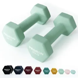 hantle-neoprenowe-hex-2x-2kg-proiron-jasno-szare